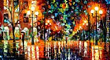 Leonid Afremov THE SPECTRUM FOR HAPPINESS painting